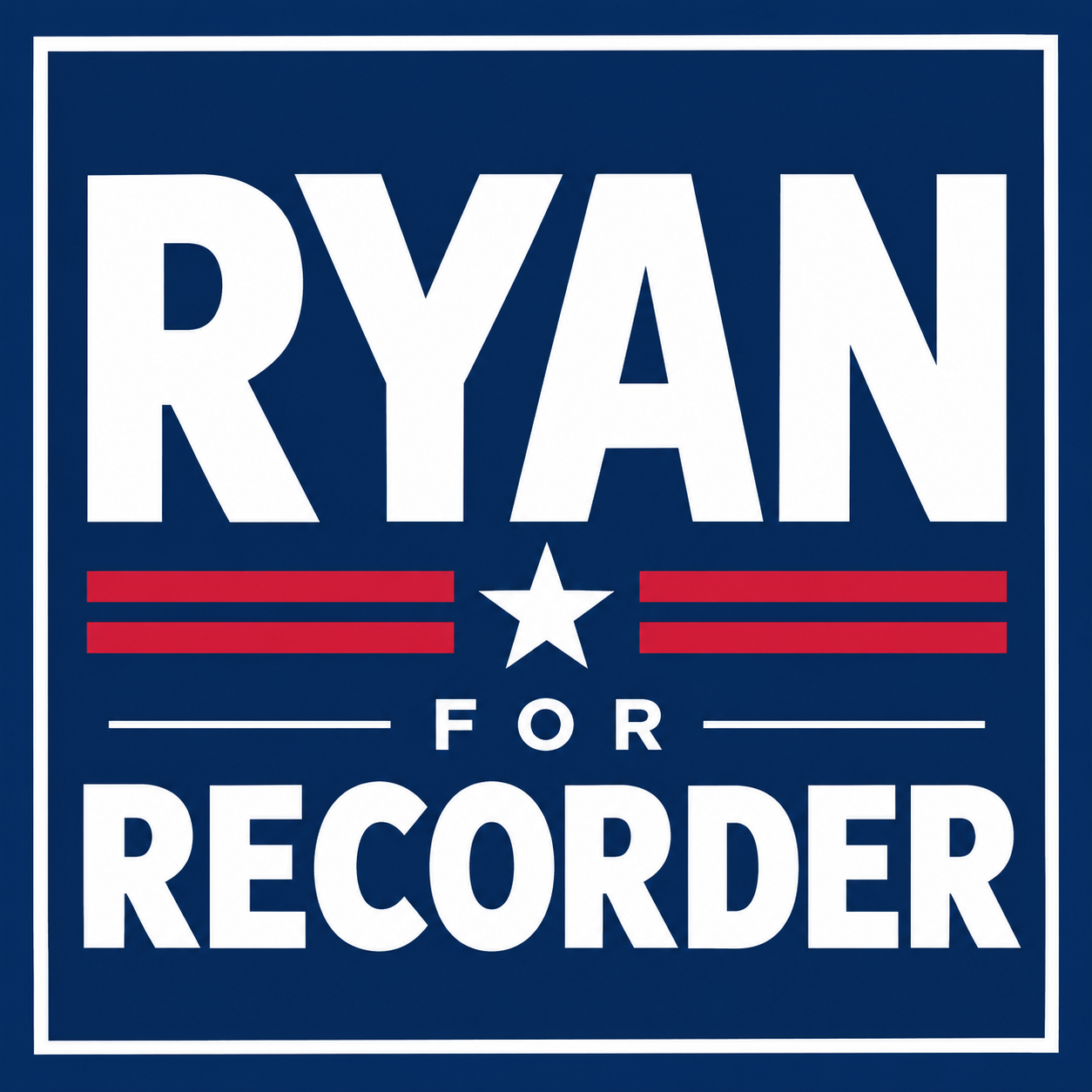 Ryan for Recorder
